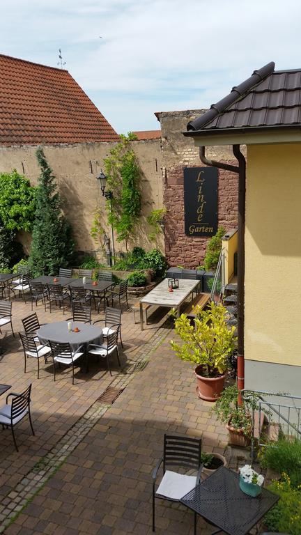 Linde Restaurant&Hotel Nußloch Buitenkant foto