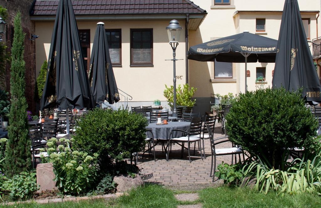 Linde Restaurant&Hotel Nußloch Buitenkant foto